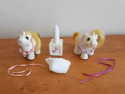 Vintage My Little Pony Newborn Rattles And Tattles G1 Hasbro 1987 MLP 80s • $69.99