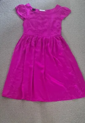 $25 • Buy Julie Haus Teen Girls Silk Dress Size 12-14 Years Old