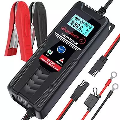 Car Battery Charger Maintainer 6v 12 Volt Trickle Charger Smart Automatic Repair • $34.12