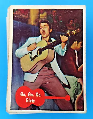 1956 Elvis Presley Bubbles Inc. Trading Cards Partial Set 55/66 • $149.95