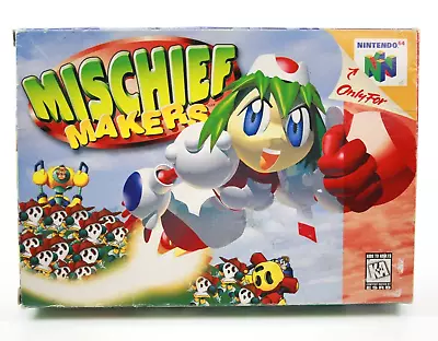 Mischief Makers [BOX ONLY!] - Nintendo 64 (N64) [NTSC-U] *No Game* • $80.96