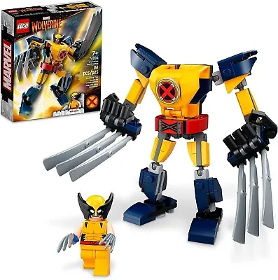 Lego 76202 Wolverine Mech Armour Marvel Super Heroes X-men Retired Set Bnisb • $28.95