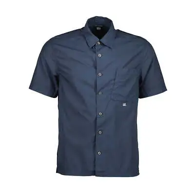 CP Company Short Sleeve Popeline Shirt • £87.50