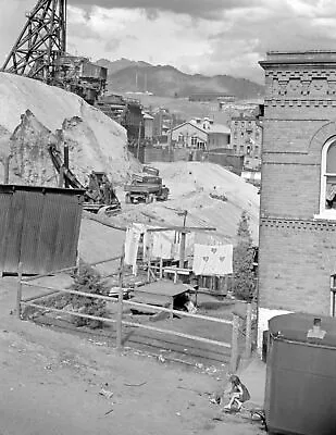 1939 Copper Mine Butte Montana Vintage Old Retro Photo 4  X 6  Reprint • $8.50