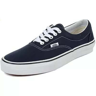 Vans ERA Mens Womens Navy Blue White VN000EWZNVY Lace Up Canvas Skateboard Shoes • $39.95