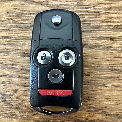 2007-08 Acura Tl Oem Flip Key Remote Fob 4 Button Fcc Oucg8d-439ha Memory 2 Good • $44.95