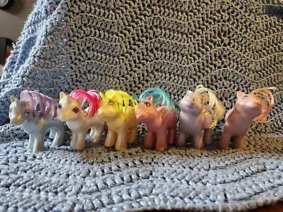 Mlp G1 Baby Pearl Ponies Lot. Including Cotton Candy And Blossom • $200