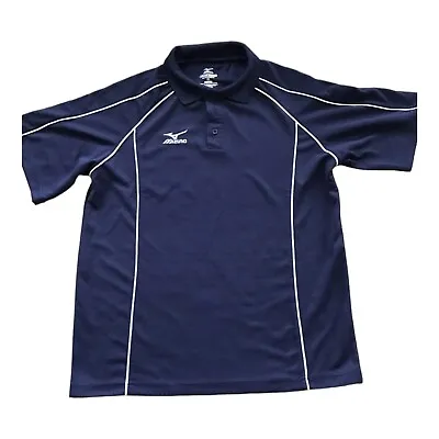 Mizuno Men's XS Blue Short Sleeve Drylite Polo Shirt • $4.99