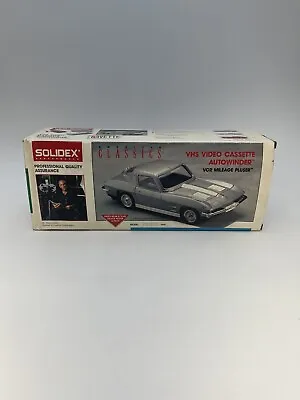 Vintage Solidex Video Cassette Rewinder V1963A RED 63 Corvette 1963 • $60
