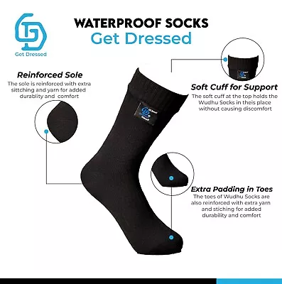 Waterproof Wudhu (Masah) Socks 100% Sharia'h Compliant • £12.35