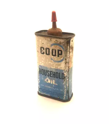 Vintage COOP Household Oil Can 4oz. • $3