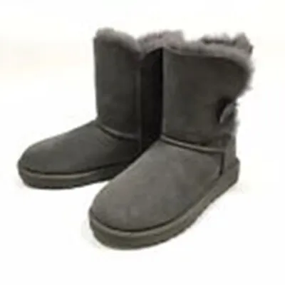 UGG Bailey Button II Women’s Boots -Grey Sheepskin -US 7 -NEW • $110