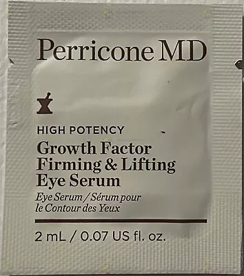 Perricone MD High Potency Growth Factor Firming & Lifting Eye Serum Sample Nail • $7.90