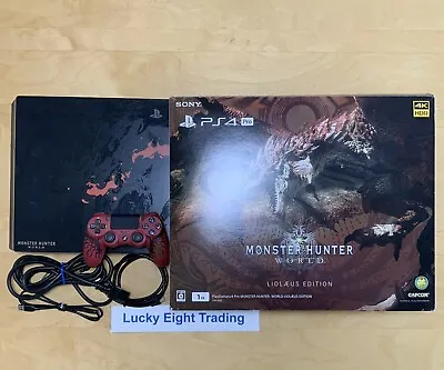 $679.84 • Buy PS4 Monster Hunter World LIOLAEUS EDITION Pro 1TB Box Console [BX]