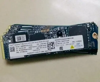 256GB Intel SSD Optane M.2 Memory H10 SERIES 16G+256G NVME Solid State Drive • $84.59