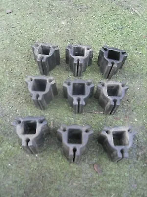 9 X Powered Grass Sweeper Brush Holder Fits COUNTAX C300H  Etc 20mm Hole Centre • £24.45