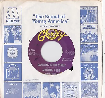 Martha Reeves And The Vandellas Dancing In The Street On Gordy Records • £10.99