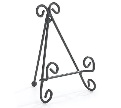 ~~one (1) Metal Scroll Design Easel Stand~small Plate Display~~ • $9.95