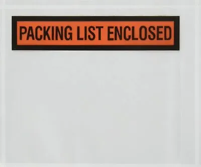 Packing List Envelopes 4.5 X5.5  Pouches Invoice Enclosed Adhesive Bags • $7.59