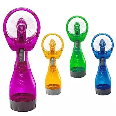 Water Spray Mist Fan Cooling Holiday Travel Portable Hand Pocket Bottle Office • £4.99