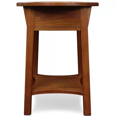 Leick Furniture Wood Anyplace Side Table In Russet Oak • $140.40