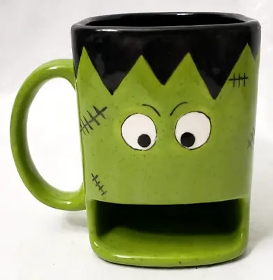 £20.49 • Buy Frankenstein Zombie Cookie DUNK Mug Coffee Cup Cocoa Halloween Spooky Fun Green