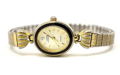 Sarah Coventry Quartz Gold Plated Ladies Watch NEED Battery • $15
