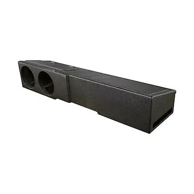 QPower QBGMCFF07208 8 Inch Dual Port Subwoofer Box For GMC And Chevy Crew Cab • $156.99