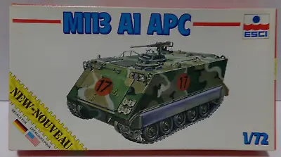 M113 A1 APC ESCI #8305 Model Kit 1:72 012423DMT2 • $20.14