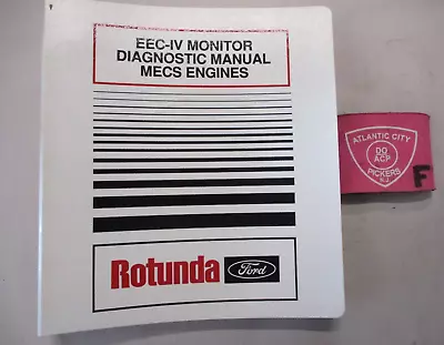 Ford Rotunda Otc Tool Eec-iv Monitor Diagnostic Manual Mecs Engines • $148.98