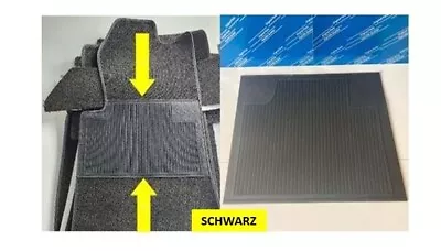 Mercedes W108 W113 W116 W123 R107 Heel Protector Heel Savers Carpet Black New • $44.27