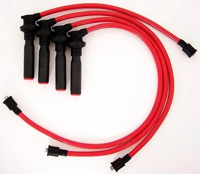 Eclipse 2.0L DOHC Turbo High Performance 10 Mm Red Spark Plug Wire Set 28148R • $122.99