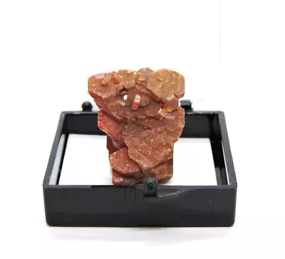 Orange Red Vanadinite Floater Thumbnail Mineral Specimen *Morocco* • $10