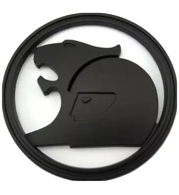 69MM Matte Black HSV Emblem Badge Sticker For GTS R8 Clubsport MALOO Ls1 Ls2 Ls3 • $25