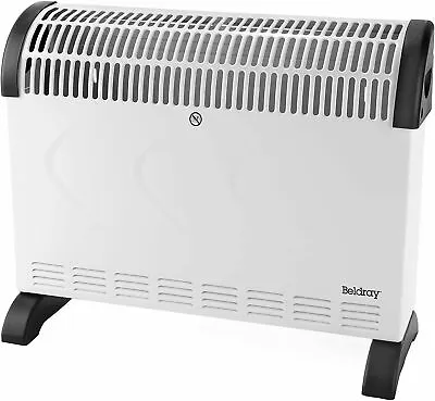 £28.99 • Buy Beldray Portable Convector Free-Standing Heater, 3 Heat Setting 2000 W, White
