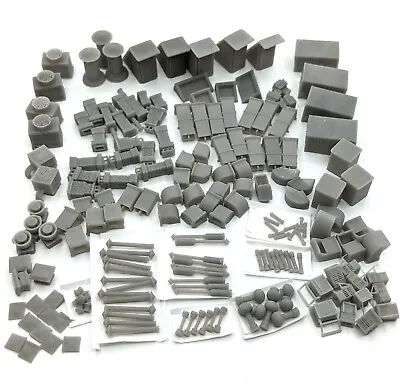 N Scale Roof Details Lot 180pcs Chimney Roof Access Duct Air Conditioner Vent • $13