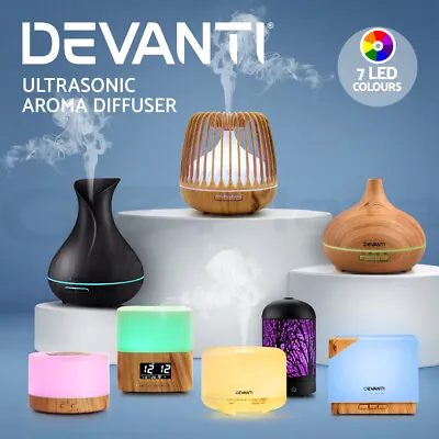 $29.36 • Buy Devanti Aromatherapy Diffuser Aroma Essential Oil Diffuser Ultrasonic Humidifier