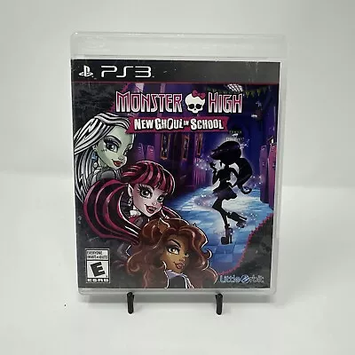Monster High New Ghoul In School PS3 - PlayStation 3 Complete W/manual • $24.90