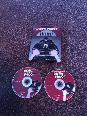 Death Proof Steelbook DVD Good Condition Quentin Tarantino • $2.99