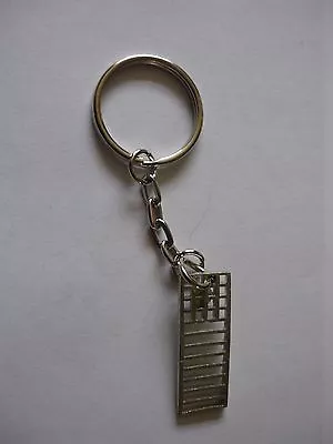 Mackintosh Chair Back Fine English Pewter On A Split Ring Keyring Codew19 • £6.99