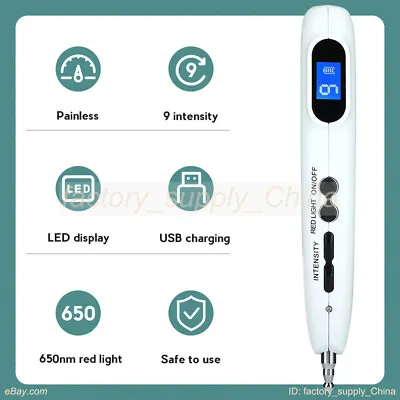 Electric Acupuncture Pen Massage Pen Electric Meridians Laser Therapy • $57.05