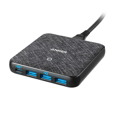 $99.95 • Buy Anker PowerPort Atom III Slim Wall Charger (Four Ports) Black