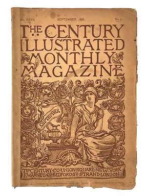 Antique The Century Illustrated Monthly Magazine Sep 1886 Liszt Civil War Mormon • $24.99