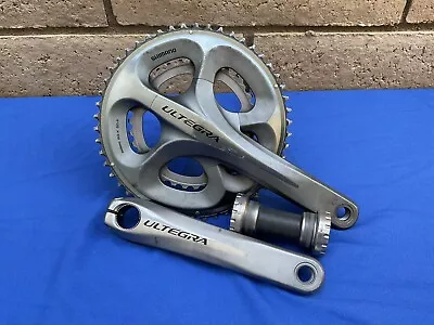 Shimano Ultegra 6750 Crankset W/BB 50/34 175 Mm Nice Condition 10 Speed • $115