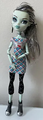 Monster High Frankie Stein Doll Classroom Killer Style I - HTF By Mattel • $34.63