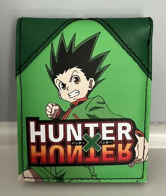 HUNTER X HUNTER Gon Freecs Green Bi-Fold Wallet BioWorld NEW • $6.99