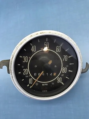 Vintage VW 1970 VDO Speedometer 1969-1972 Original German Volkswagen Beetle • $69.99