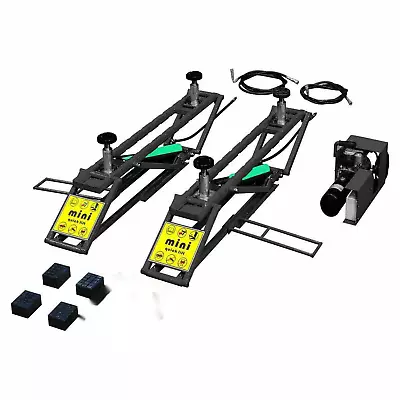 Mini Scissor Quick Car Lift Portable 6200 LB Capacity Portable 110V  • $1549