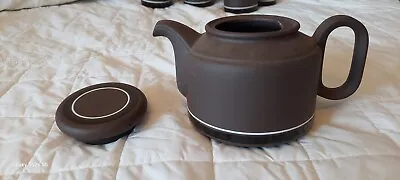 Hornsea Pottery  Contrast Brown Tea Pot • £14