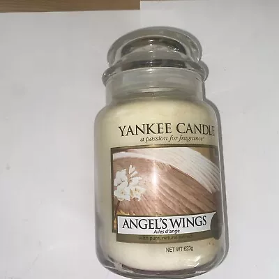 Yankee Candle Angels Wings Large Jar Candle 22oz / 623g Rare HTF • £33